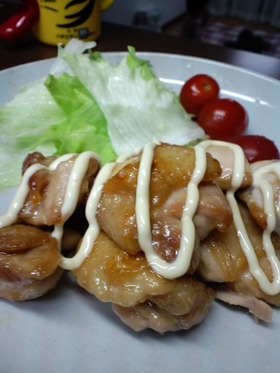 焼いて絡めるだけ☆テリマヨチキン