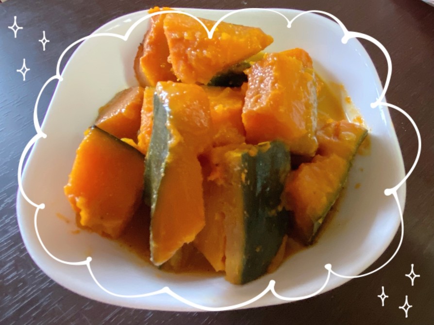 生姜風味かぼちゃの煮物の画像