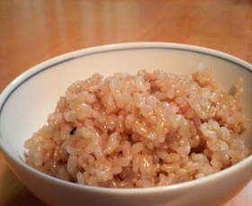 玄米を圧力鍋で簡単スピード炊飯