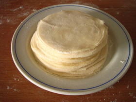 簡単手作り!★餃子の皮★