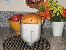 りんごジュースとチーズのふんわりパン