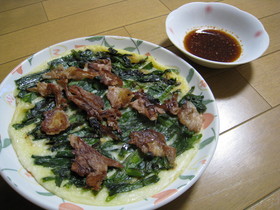 ★ もちふわっ♪ ニラと豚肉のチヂミ ★