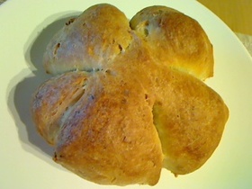 手軽に全粒粉くるみパン