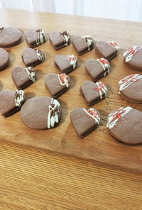 #バレンタイン 生チョコサンドクッキー