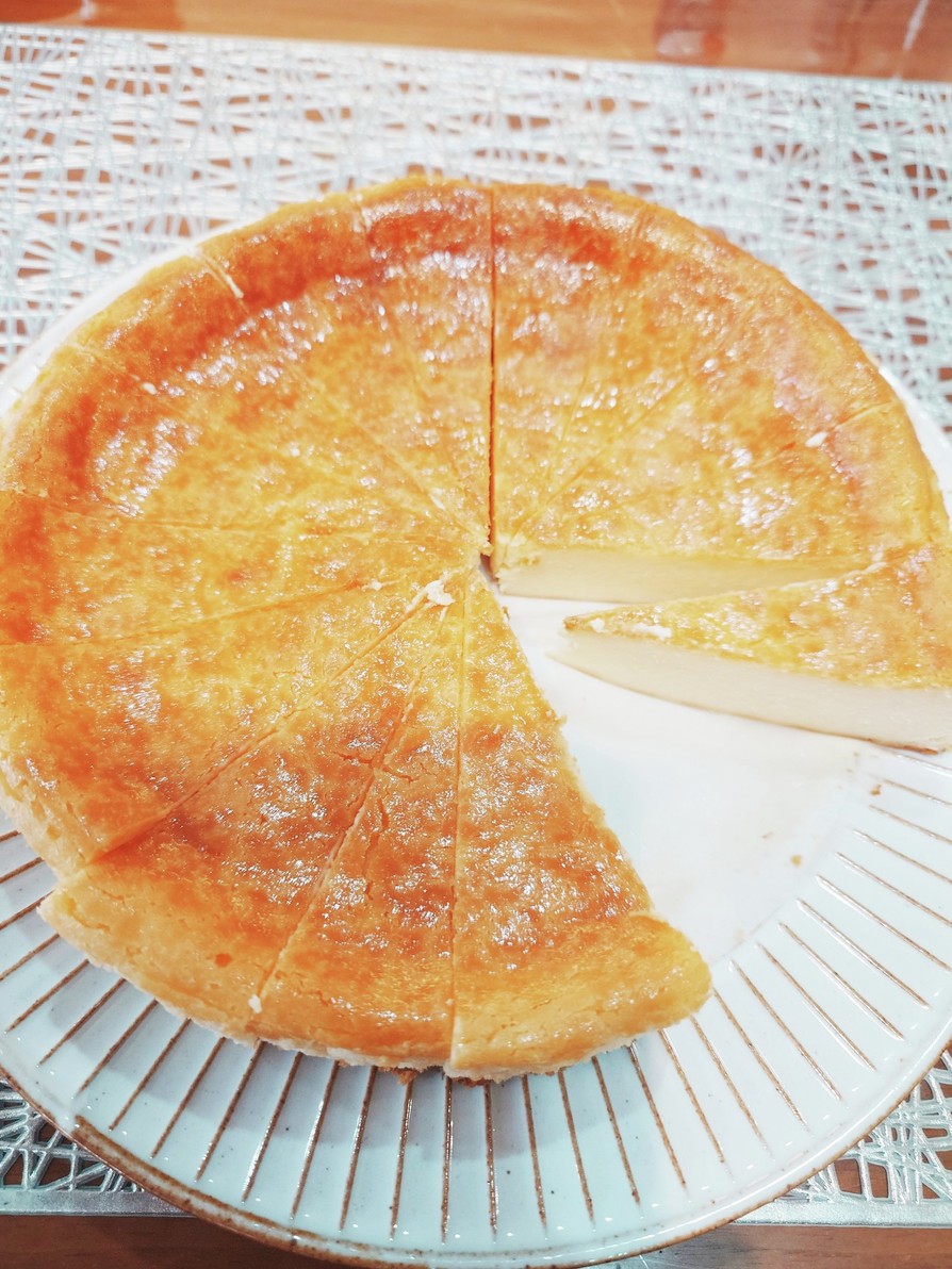 簡単★米粉の濃厚チーズケーキの画像