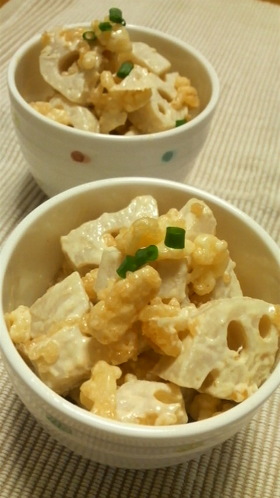 辛子レンコン風味の♪レンコンサラダ♪
