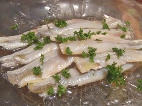 鰯の酢漬け