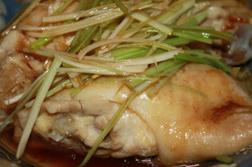 鶏肉のジュッジュッジュ~ねぎソース