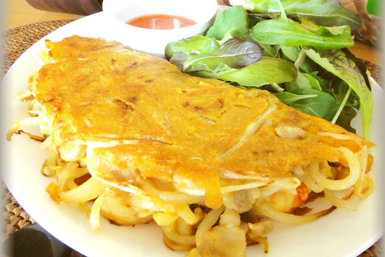 ベトナム風お好み焼き バインセオ レシピ 作り方 By Enjoykitchen クックパッド 簡単おいしいみんなのレシピが349万品