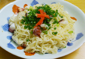 博多焼きラーメン★インスタント麺で簡単!