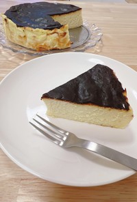 濃厚バスクチーズケーキ
