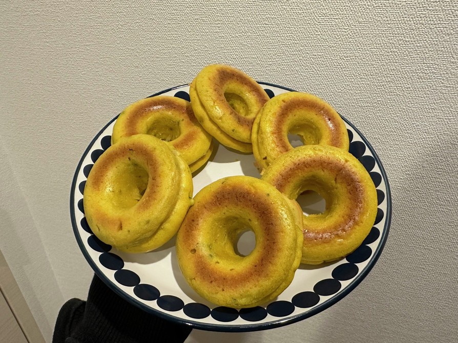 カボチャの焼きドーナツ（離乳食完了期）の画像