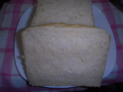 炊飯器で発酵パン基本（食パン①）の写真