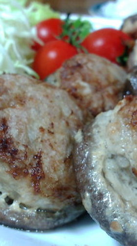 椎茸の肉詰め☆