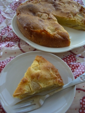 毎日のおやつ★我が家のりんごケーキ