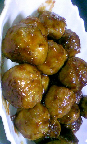 照り焼き肉団子