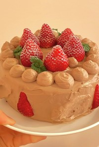 チョコレートケーキ（18cm型）