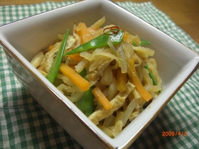 優しい味(*^-^*)切干大根の煮物♪