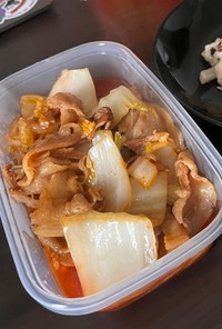 中華風！白菜と豚肉のピリ辛炒め