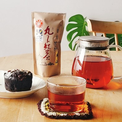クラフト紅茶☆米粉ブラウニー☆和紅茶の写真