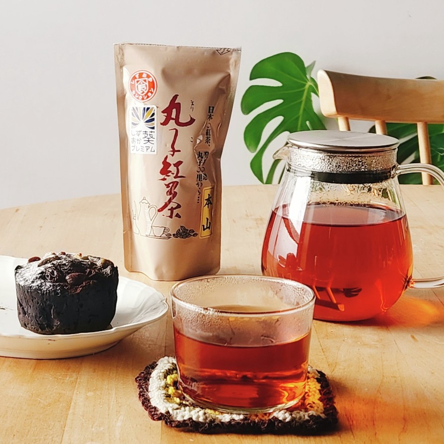 クラフト紅茶☆米粉ブラウニー☆和紅茶の画像