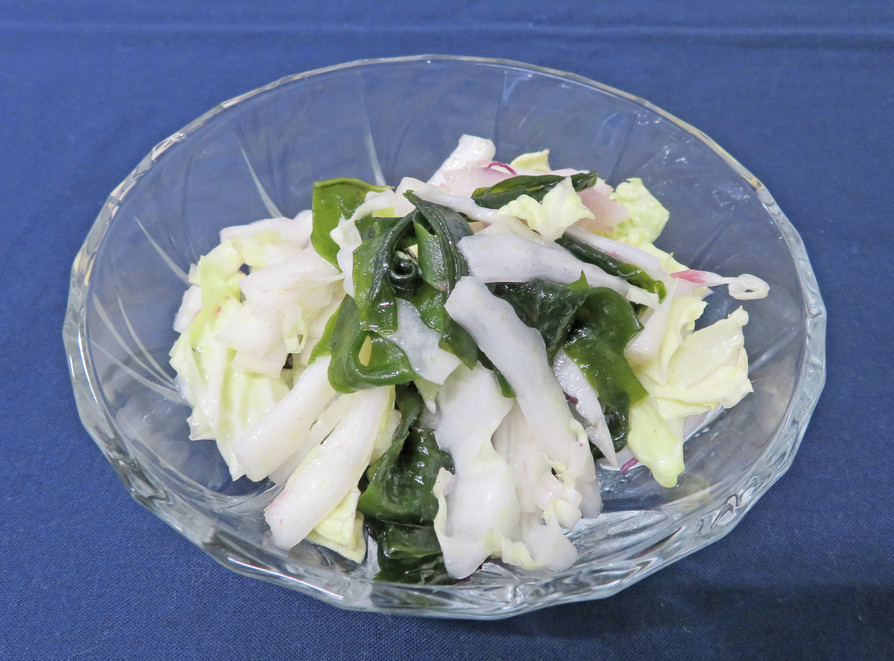 わかめと白菜の海藻サラダの画像