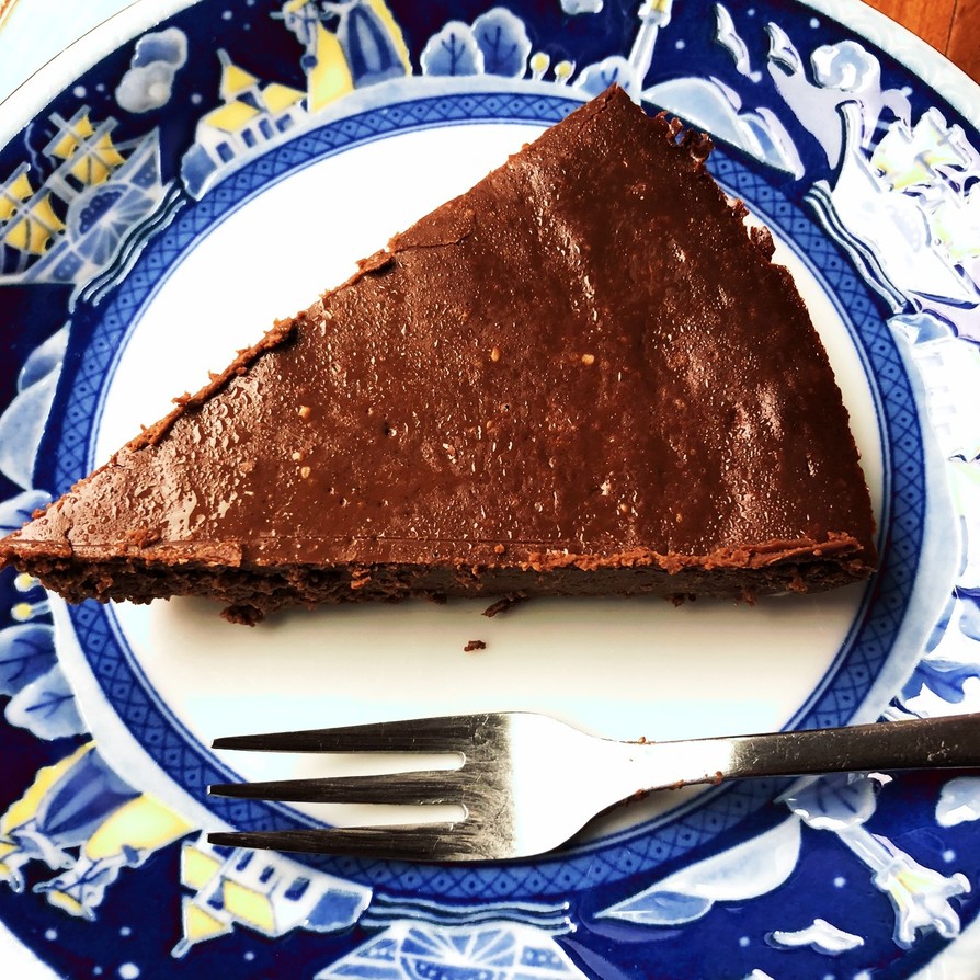 チョコレート香る♪ショコラチーズケーキ♡の画像