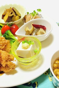 鶏肉料理・チキンカツメインの夕飯メニュー