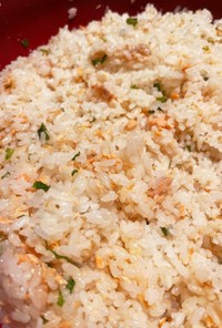 鮭と大葉の混ぜ寿司