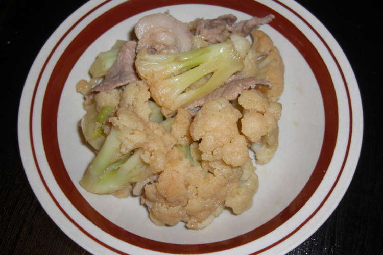 カリフラワー 花野菜 の旨煮 レシピ 作り方 By きらり流れ星 クックパッド 簡単おいしいみんなのレシピが353万品