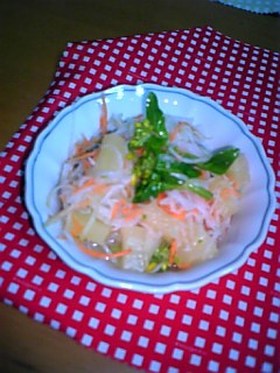 缶づめで簡単酢のもの