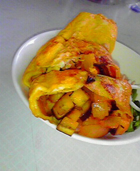 オムレツ風具沢山玉子焼き