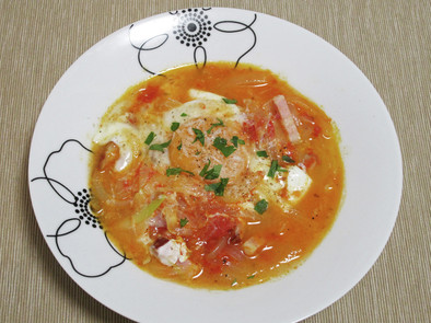 チポッラ－タ（玉ねぎのスープ）の写真