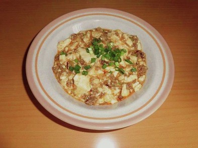 基本の麻婆豆腐の写真