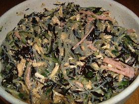 ひじき入り中華風サラダ