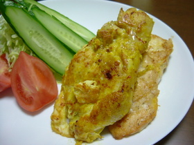 チキンピカタ●プレーン&カレー風味●