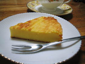 ふんわりベイクドチーズケーキ♪