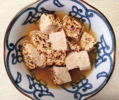 簡単 朝食✿焼き豆腐の煮物✿和食の小鉢にの写真