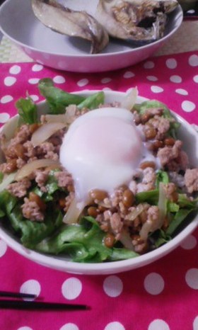 ★納豆そぼろゴハン★