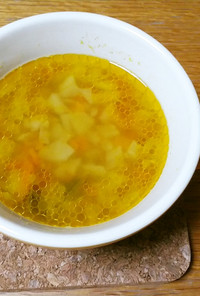 ブロッコリーの芯スープ