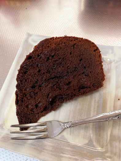 しっとりチョコケーキ（ホームベーカリー）の写真