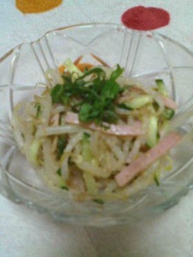さっぱり☆シャキシャキ!もやし和え