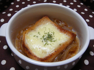 超簡単☆オニオングラタンスープ☆の写真