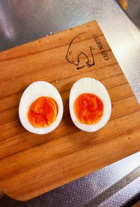 半熟卵(覚え書き)