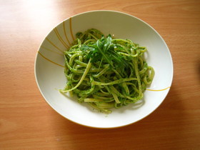 ルッコラペーストパスタ