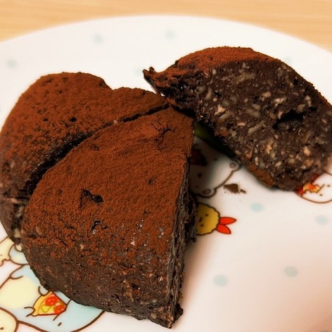 豆腐のヘルシーなチョコケーキ　食事制限