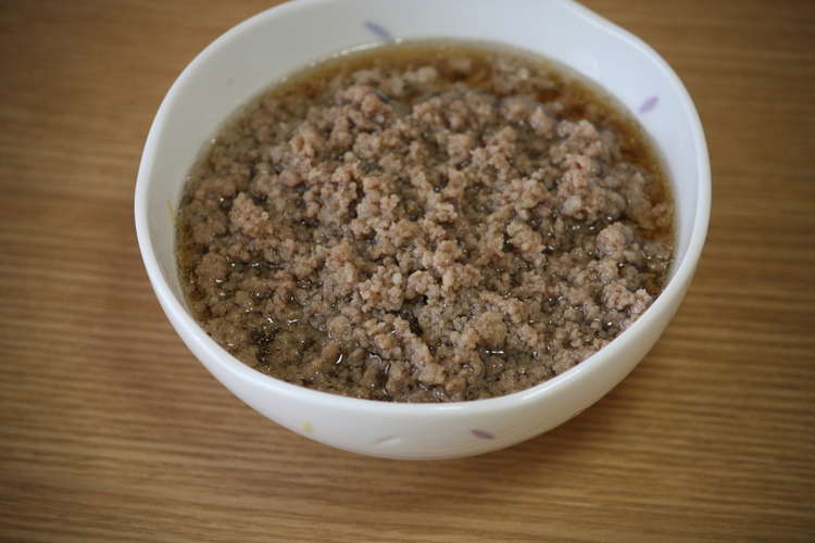 きめ細か い鳥 豚 そぼろ 離乳食に レシピ 作り方 By Latte クックパッド 簡単おいしいみんなのレシピが355万品