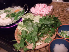 香菜シャブシャブ