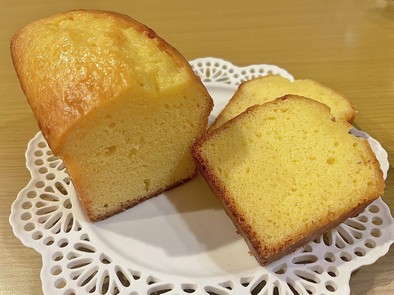 こだわりのレモンパウンドケーキの写真