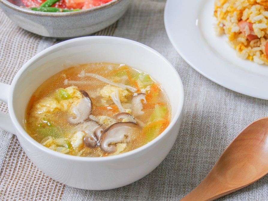 塩こうじ中華スープの画像